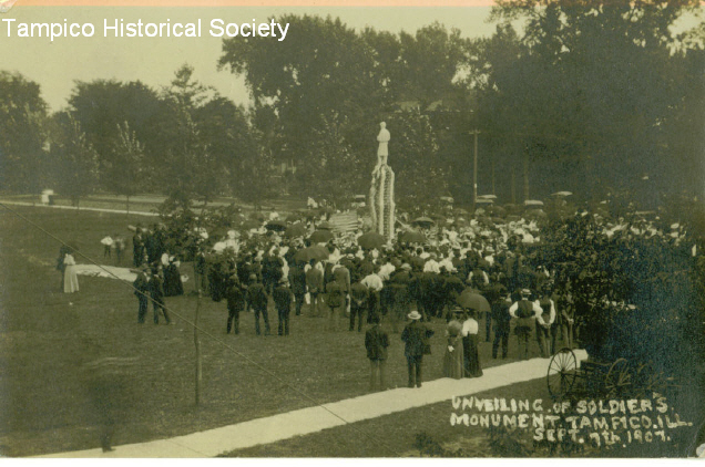 Unveiling of Soldier's Monument